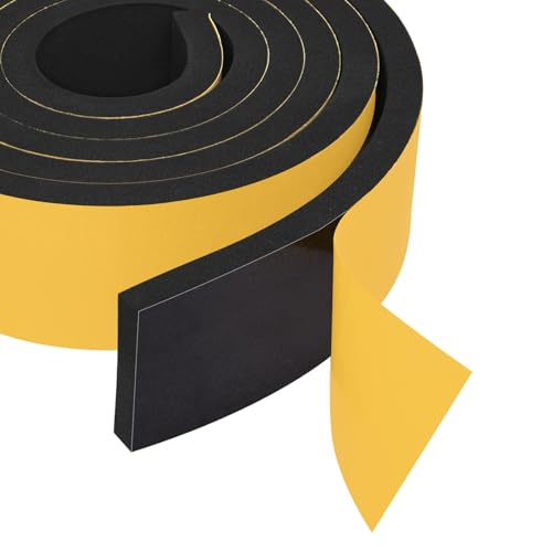 Yotache Self Sticking Foam Insulation Tape 2" W X 3/8" T, 6.5 Ft - size: 2"x3/8"x6.5 FT