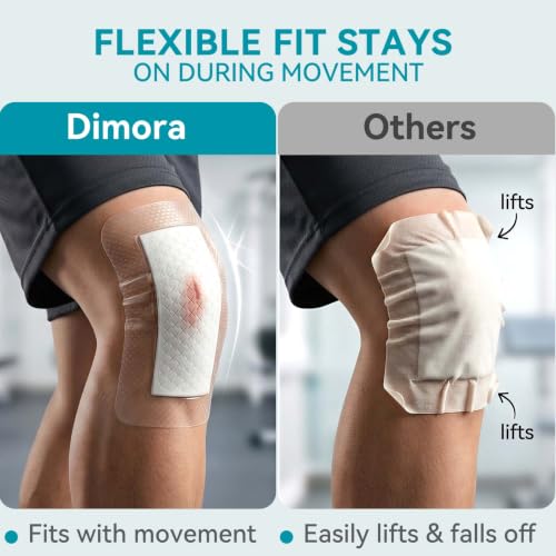 Dimora Silver Silicone Foam Dressing 4"x6" Ag Wound Care - size: 4"x6" Ag(10 PCS)