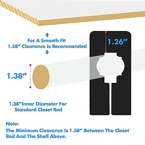 30 PCS Rectangular Closet Dividers with a Bonus Marker, Black Plastic Rectangle Clothing Size Dividers Writable and Reusable for Sorting Clothing Size, Color, Brand, Size 2” x 5.4’’ - color: Black, size: 30 Pcs