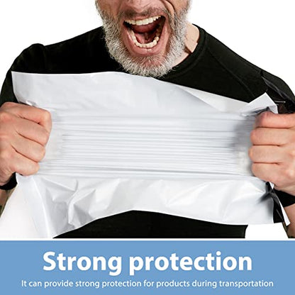 Metronic Poly Mailers 10x13 100 Pack, Small White Self Seal Shipping Bags - color: White, size: 10x13 100PC