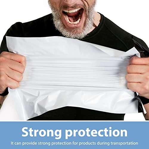 Metronic Poly Mailers 10x13 100 Pack, Small White Self Seal Shipping Bags - color: White, size: 10x13 100PC