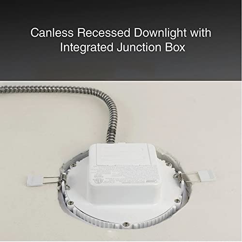 Feit Electric 4in LED Canless Recessed Downlight, 50W Eq - style: 4 Inch