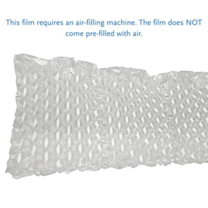 Nylon-Enriched HDPE+PA Bubble Pillow Film Roll – 1000ft x 16" x 12", Perforated Every 12", Air Cushion Packing Material for Shipping, Moving, Improved Barrier, Thicker & Long-Lasting