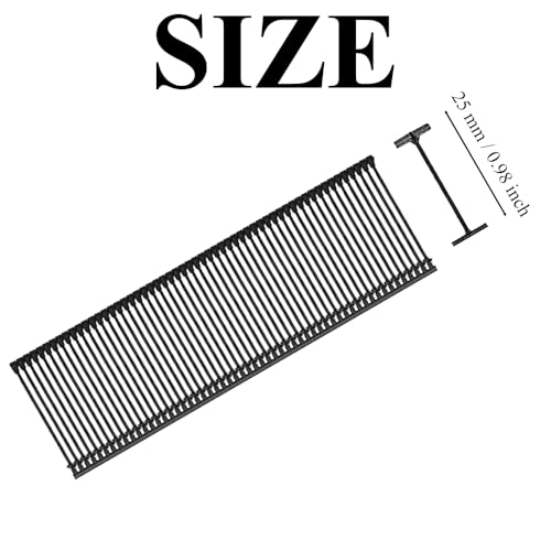 1 Inch/25 mm Standard Tagging Gun Fasteners for Clothing 1000P Tag Gun Refill Clothing Tag Barbs Attachments Label Price Tagging Barbs Black Plastic not jam for Most Standard Garment Price Tags - color: Black, size: 1 inch/25mm-1000P