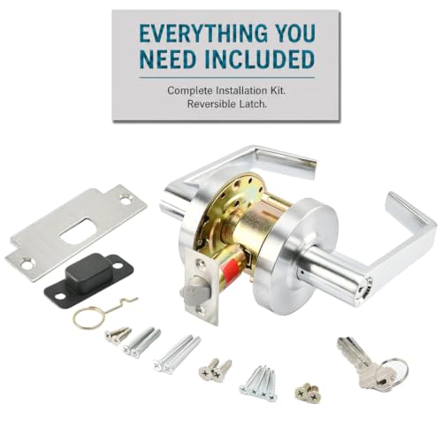 LO-Lock Entrance/Keylock Function, Commercial Lever Door Lock,ADA-Compliant - style: Entrance/Keylock
