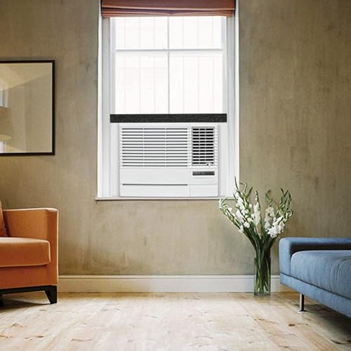 2 Rolls 1 Inch W 3/8 Inch T Weather Stripping Air Conditioner Open Cell Foam Seal Tape, Window Insulation High Resilience Seal Strip for Doors Window,Total 16FT - size: 1IN*3/8IN*16FT