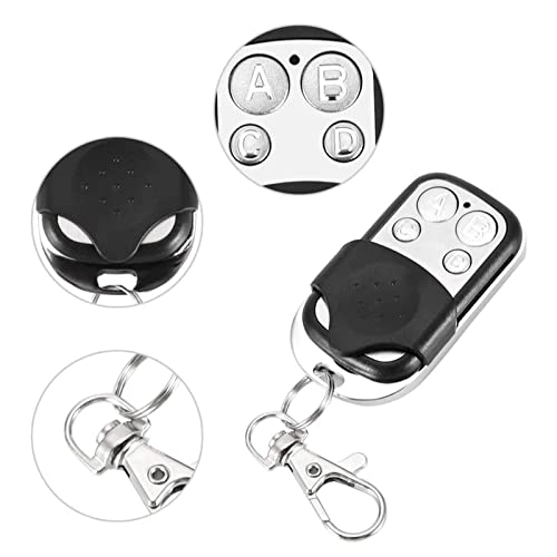 Universal Garage Door Remote, 10Pcs Electric Cloning Universal Gate Garage Door Opener Remote Control Fobs 433MHz Replacement Key Fob