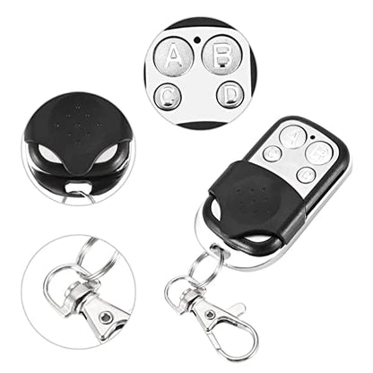 Universal Garage Door Remote, 10Pcs Electric Cloning Universal Gate Garage Door Opener Remote Control Fobs 433MHz Replacement Key Fob