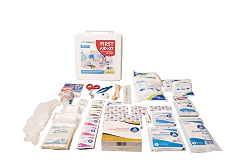 Primacare KC-50PP 50 Person Large Emergency Preparedness First Aid Kit for Home, School and Office, Wall Mounted - size: 50 Person Kit