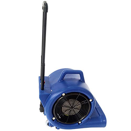 TECHTONGDA 3-Speed 900W 5700 CFM Air Mover Carpet Dryer Blower Floor Dryer Fan 220V