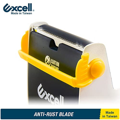Excell ET-337 Heavy Duty Steel Desk Tape Dispenser 3" Wide 3" Core