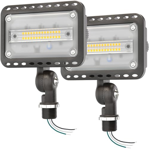 CINOTON 20W 2800LM LED Flood Lights Outdoor, 5000K, UL Listed, 2 Pack - size: 2 Pack, style: 20W-5000K