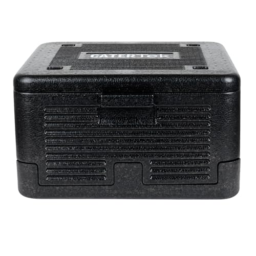 Restaurantware Black Epp Food Pan Carrier, 15 x 8.7 In - size: 14 Quart