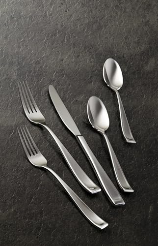 Oneida Moda 20-Piece 18/10 Silverware Set for 4, Flatware - style: 20-Piece Flatware Set, Mirror