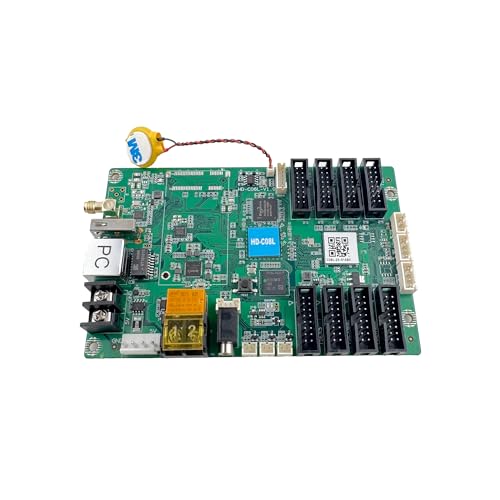 Huidu HD-C08L Asynchronous LED Controller Card | Digital Signage Player with Cloud Management | Supports LED Display Screens, Multimedia Control, Dual 1080p Playback, and Outdoor Digital Menu Boards