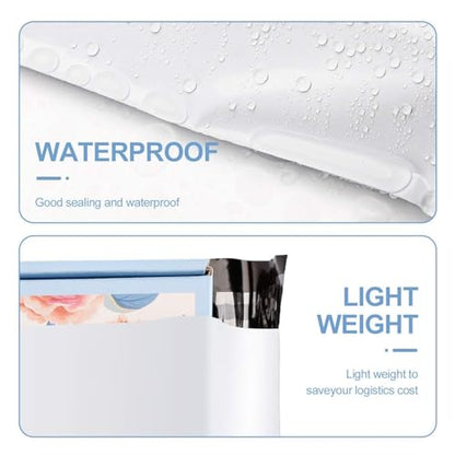 Metronic Poly Mailers 12x15.5 200PC Medium Shipping Bags for Clothes White - color: White, size: 12x15.5 200PC