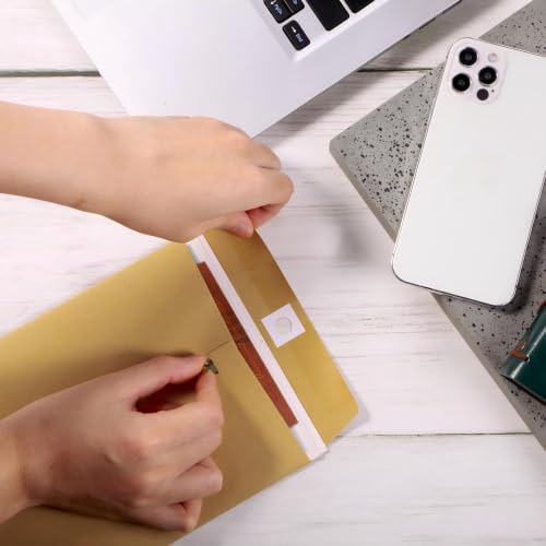 Frienda 4 Sizes Clasp Manila Envelopes, 50 Pcs Kraft Clasp Envelope, Brown - color: Brown, size: 5 x 7 In, 6 x 9 In, 9 x 12 In, 10 x 13 In