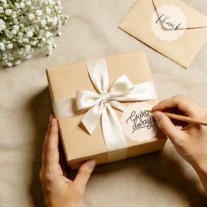 3 Inch Round Thermal Labels,Clear Flower Thermal Sticker Labels for Small Business, Logo Design, Baking,200 Sheets/1 Roll(Transparent) - color: Transparent, size: 3 inch
