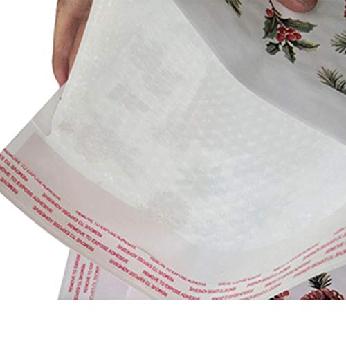 Orgrimmar 10PCS 10.8"x11.4" Christmas Bubble Mailer Envelope Waterproof