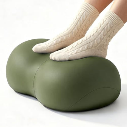Foot Rest Under Desk, Ergonomic Memory Foam Under Desk Footrest - color: Soft Sage