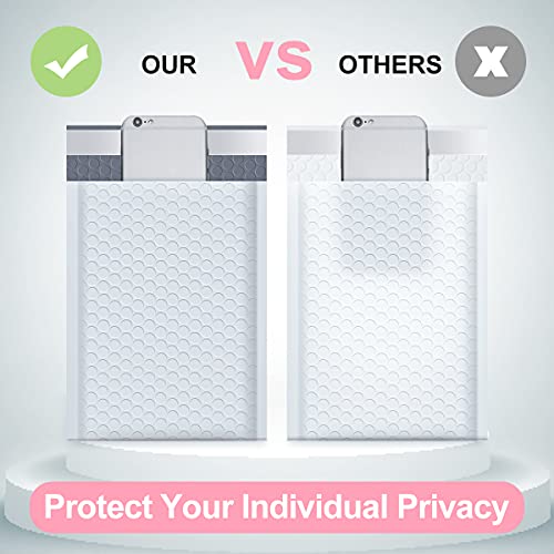 UCGOU Bubble Mailers 6x10" White Usable Size 6x9" Padded Envelopes 25 Pack - color: White, size: 6x10" 25PC