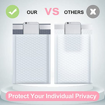 UCGOU Bubble Mailers 6x10" White Usable Size 6x9" Padded Envelopes 25 Pack - color: White, size: 6x10" 25PC