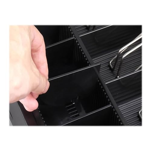 Adesso POS Cash Drawer 9 Compartments Black (MRP-13CD) MRPCD13