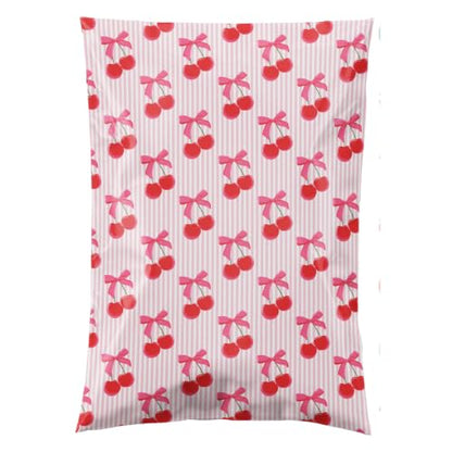 Pretty Package Store Poly Mailers 6x9, Cherry, 100 Pack - color: Cherry, size: 6x9