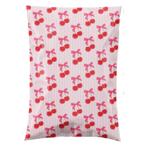 Pretty Package Store Poly Mailers 6x9, Cherry, 100 Pack - color: Cherry, size: 6x9