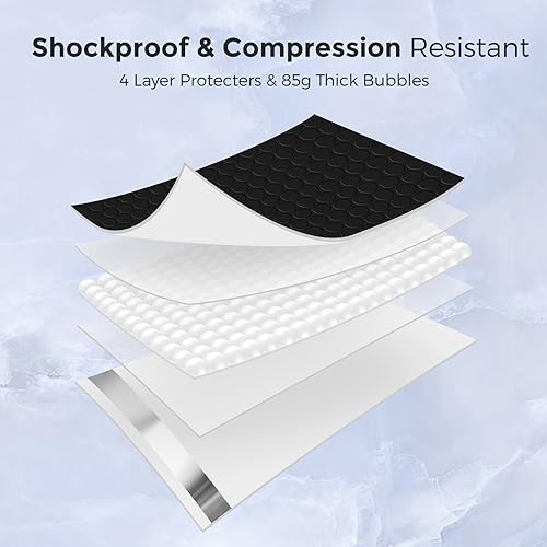 Metronic Large Bubble Mailers 12x15 Inch 120Pack Black Padded Envelopes - color: Black, size: 12x15" 120PC