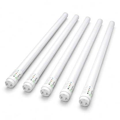 E2 Lighting 4ft T8 LED Bulbs, 18W LED Fluorescent Tube Replacement - color: 5000k, size: 4 Feet