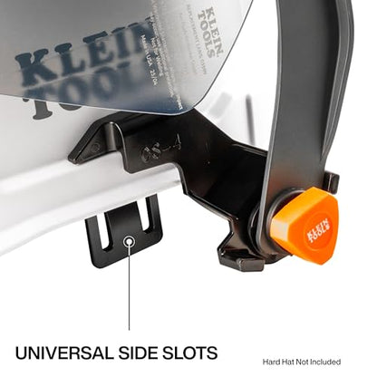 KLEIN TOOLS 03601 Arc Flash Face Shield, Cap-Style - size: Cap-Style Arc Flash