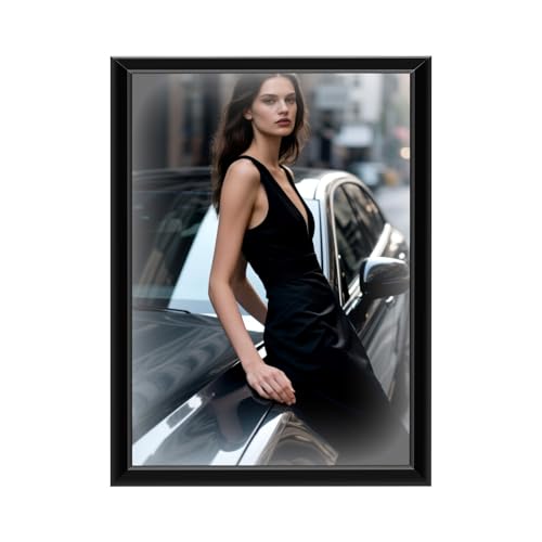 24'' x 36'' LED Poster Frame, Backlit Light Box Sign 20W 110V with Aluminum Frame, Front Open Advertising Light Box for Store Restaurant Menu Display, Black - color: Black, size: 24" x 36"