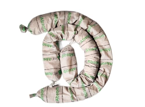 Corn Cob Absorbent Socks | Universal | 40 per Box | 3” x 42” | 20 gal per Box
