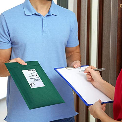 Famagic 8.5x12 Bubble Mailers Green for Small Business, 40pcs Usable 8.5x11 - color: Ultramarine Green, size: 8.5x12 Inches 40pcs