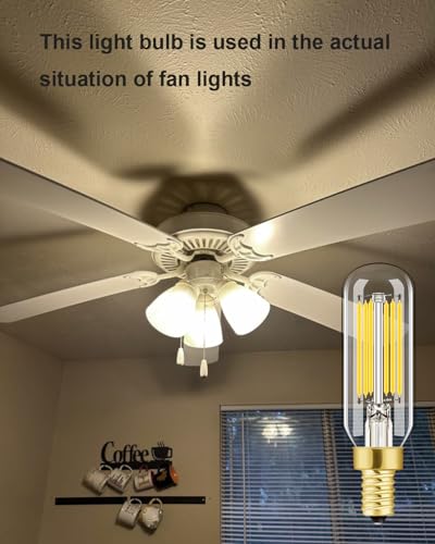 Dimmable E12 LED Bulbs 6W T6 Edison Light Bulbs Soft White 3000K - color: 6w=60w Soft White 3000k