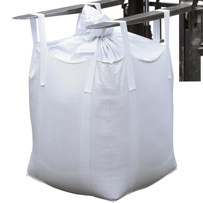 FIBC Bulk Bags 2 Pack 35 x 35 x 43 in 2200 lb Woven Polypropylene