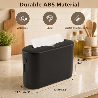 Countertop Multifold Paper Towel Dispenser, Black - color: 5857black