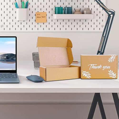 Shipping Boxes Inner Measurement 7x5x2 inches Brown Small Mailing Boxes 50 Pack Cardboard Corrugated Box Mailers (7X5X2) - size: 7X5X2