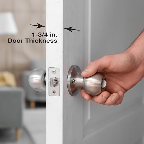 Prime-Line U 9552 Stainless Steel Lock and Door Reinforcement Plate for 1-3/4 In. Thick Doors, Stainless Steel Finish (Single Pack)