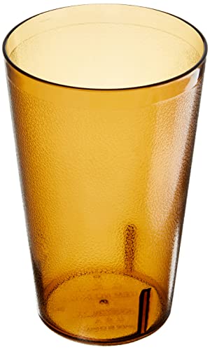 GET 32 oz Amber Plastic Tumbler (Set of 4) - color: Amber, size: 32 Ounces, style: 32 ounces (Wide)