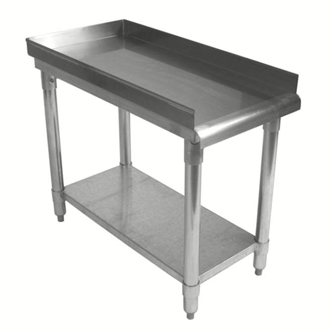 12" x 24" Stainless Steel Equipment Stand, 24" Tall - size: 12"x24"