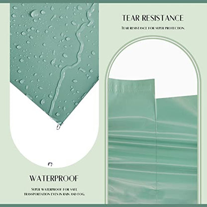Metronic Poly Mailers 19x24 100 Pack, Large Shipping Bags for Clothes - color: Grayed Jade Green, size: 19x24 100PC