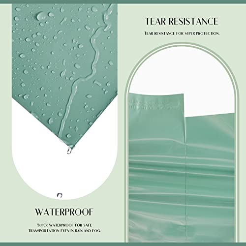 Metronic Poly Mailers 19x24 100 Pack, Large Shipping Bags for Clothes - color: Grayed Jade Green, size: 19x24 100PC