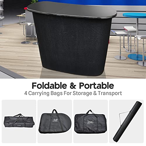 Portable Pop Up Podium Counter Table Stand Promotion Retail Trade Show
