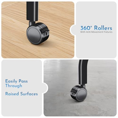 Smart Board Stand with Wheels for 55-86 Inch Interactive Whiteboard