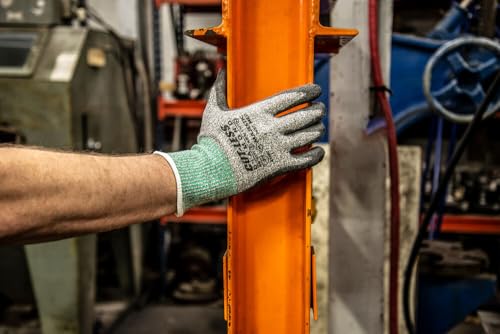 Majestic Cut-Less Dyneema Glove with Polyurethane Palm | 13 Gauge Liner, Pre-Curved Finger, Lightweight, Breathable| - size: Large, style: 12 Pairs