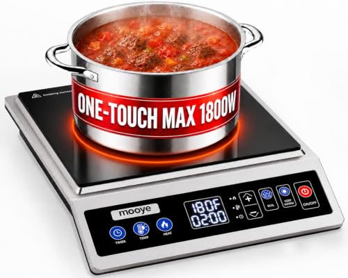 Induction Cooktop 1800W Portable Induction Burner (Standard)