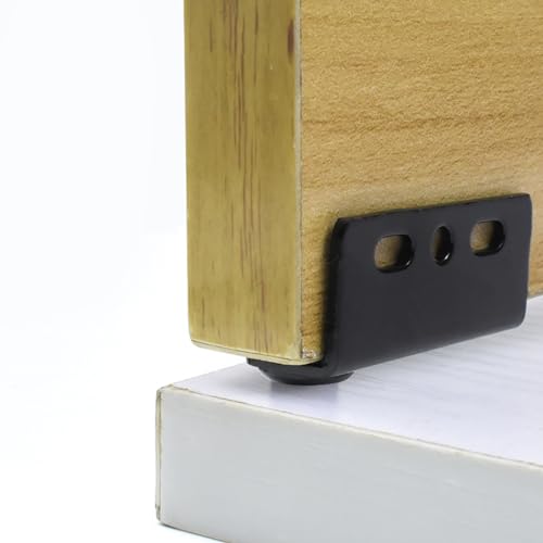 Door Pivot Hinges with Bushing for 8mm Hole, Black - color: Black