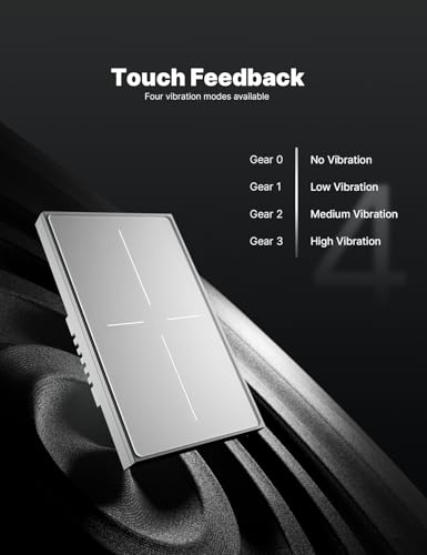 MOES Full Touch Zigbee Smart Light Switch Neutral Wire Needed, Grey 3 Gang - color: Grey, size: ZigBee 3 Gang